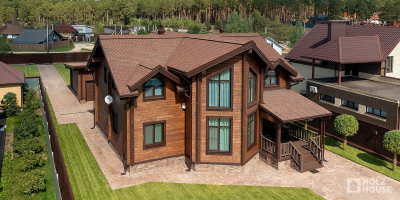 Дом из клееного бруса по проекту \"Корвет v3\" Фото 9